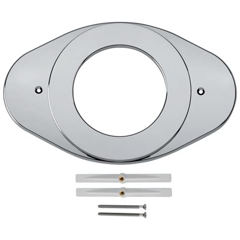 Delta 8.22 in. Renovation Cover Plate in Chrome RP29827